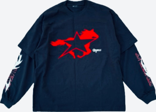 Layered Long Sleeve Tshirt